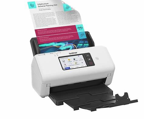 Brother ADS-4700W – Escáner Profesional de Sobremesa con Conectividad Inalámbrica