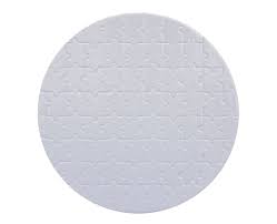 Rompecabezas redondo c/glitter 75 piezas