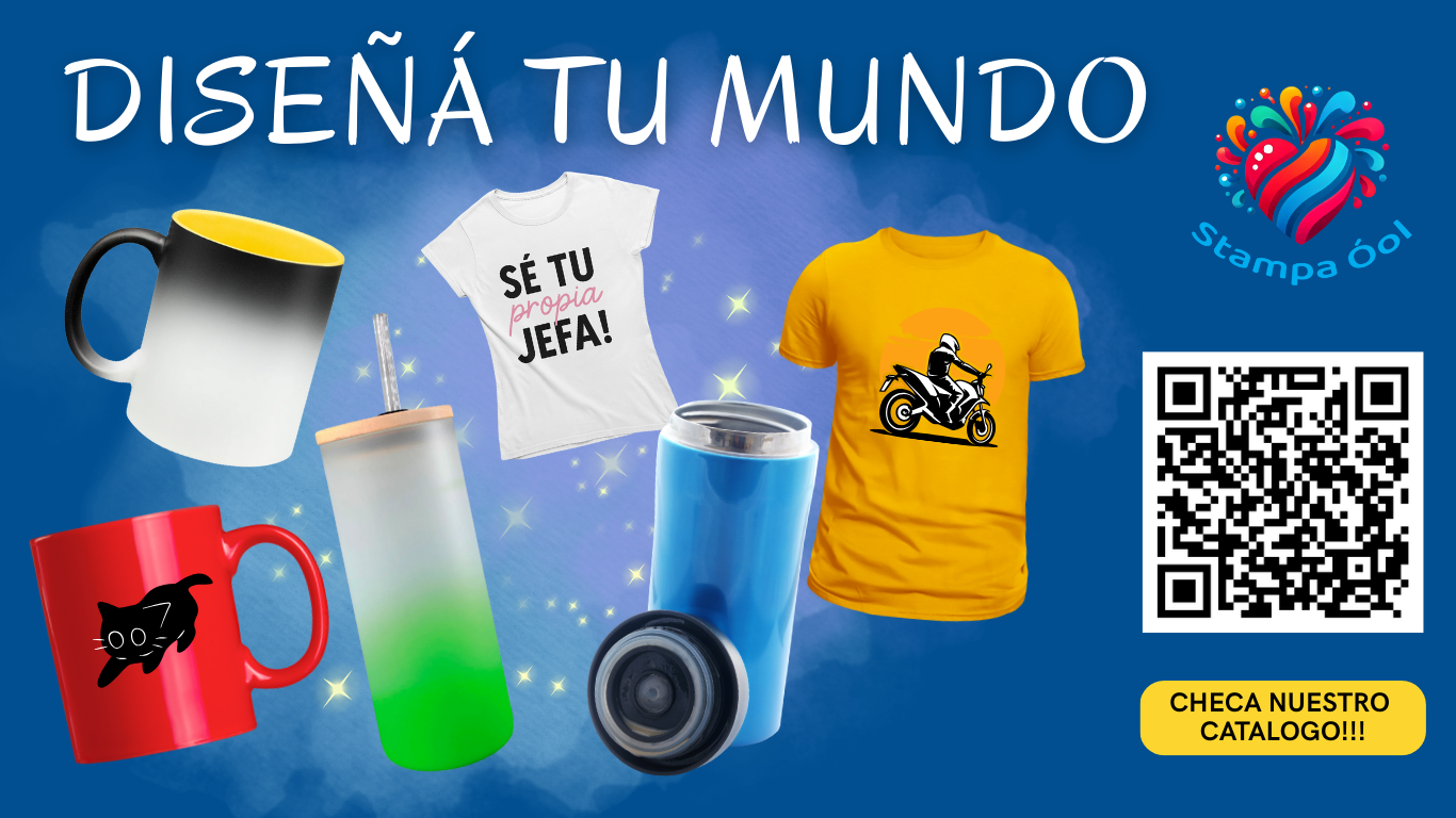 Tus diseños hechos realidad SUBLIMACION