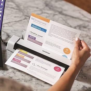 Brother DS-640 – Escáner Portátil Compacto y Rápido