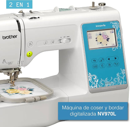 NV970L Bordadora y Máquina de Coser NV970L con conexión WIFI