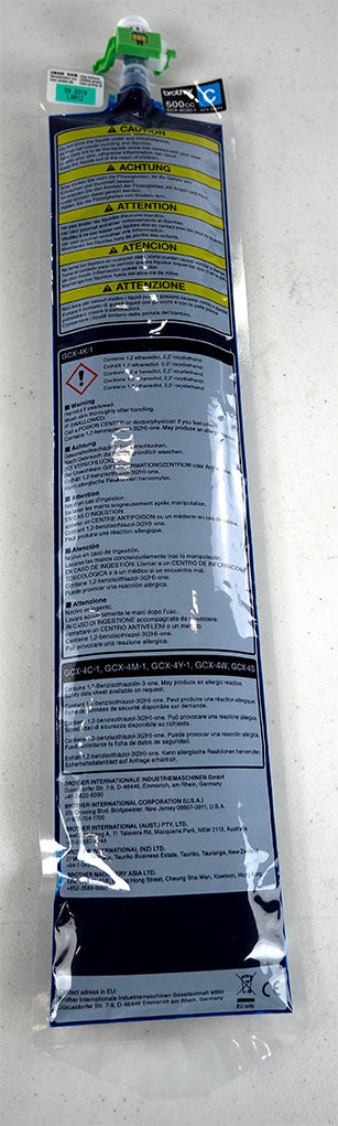 Tinta para GTX Cyan 500cc y 700cc (BGCX40C05000112) (BGCX40C07000112)