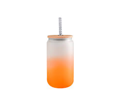 Botella Borosilicato Candy  500 ml c/popote de vidrio